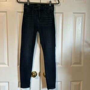 Liverpool size 0 the high rise ankle jean